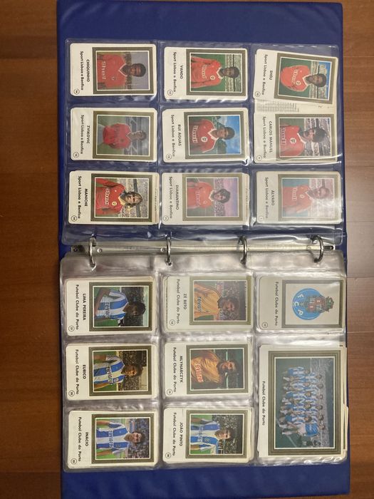 CADERNETA CROMOS/CALENDARIOS “OS NOTAVEIS DO FUTEBOL 1ª DIVISAO” 1987