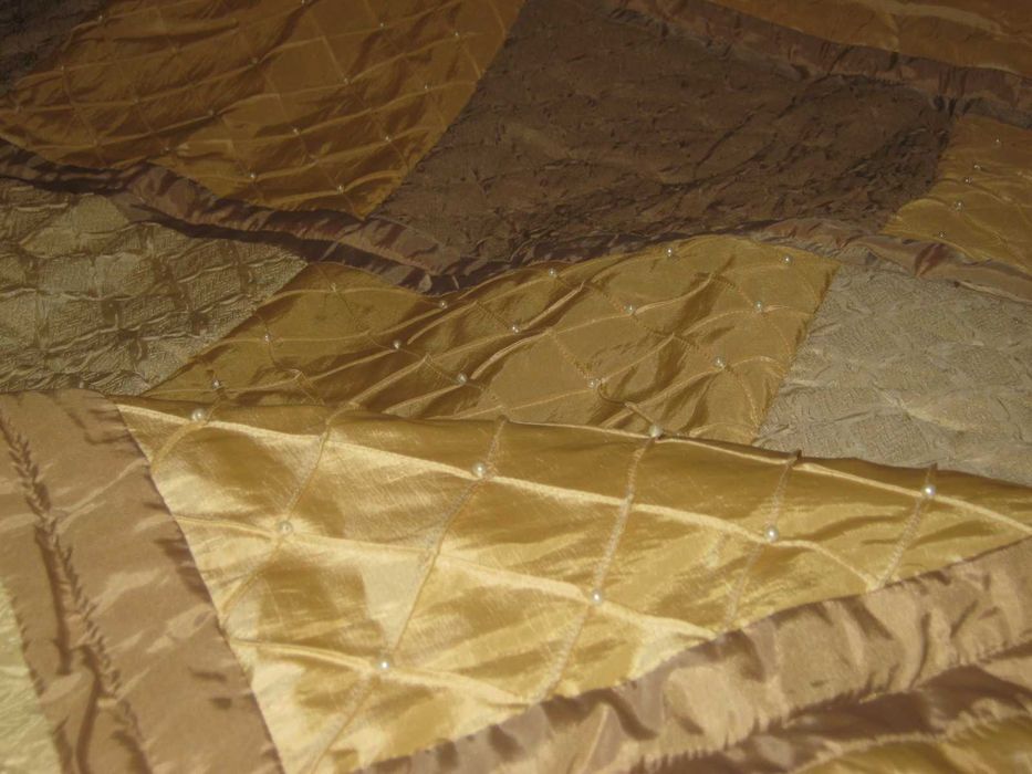 Narzuta pikowana haft perły Opulence Sophia 220 / 230 cm