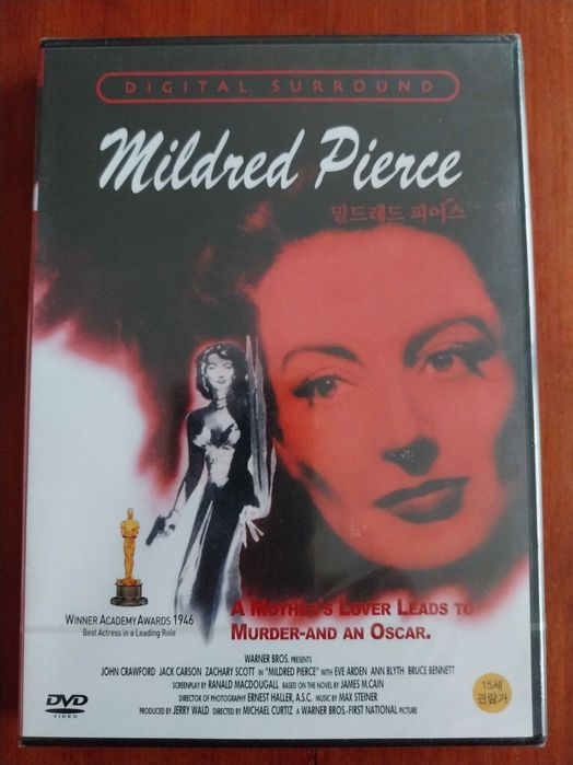 DVD "Mildred Pierce – Tormented Soul", directed by Michael Curtiz. Rarity.