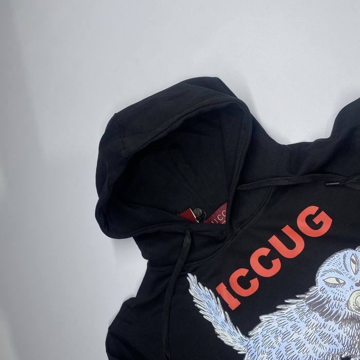 Чорний худі Gucci Lamb