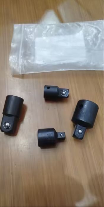 Набор 4шт Квадратний перехідник перетворювач приводу 1/4 3/8 1/2 ударн