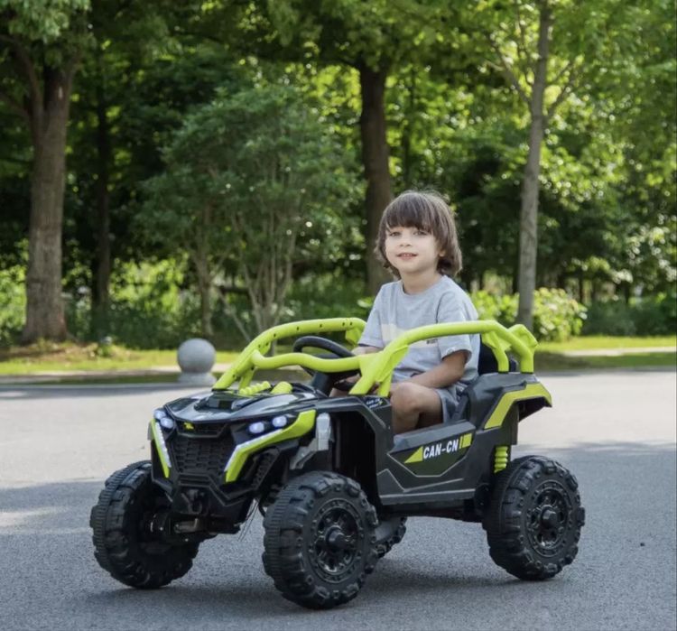 Двомісний повнопривідний електробагі для дітей