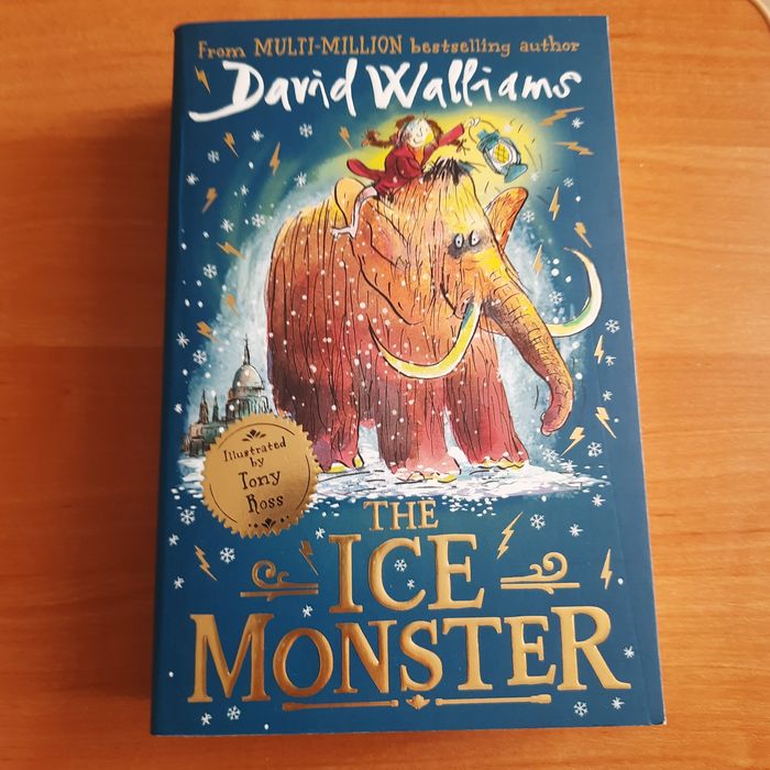 The Ice Monster David Walliams Ледяной монстр книга на английском