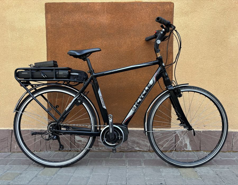 Ручка газу! Електро-велосипед ICYCLE  на кареточному моторі Shimano Steps повний комплект!