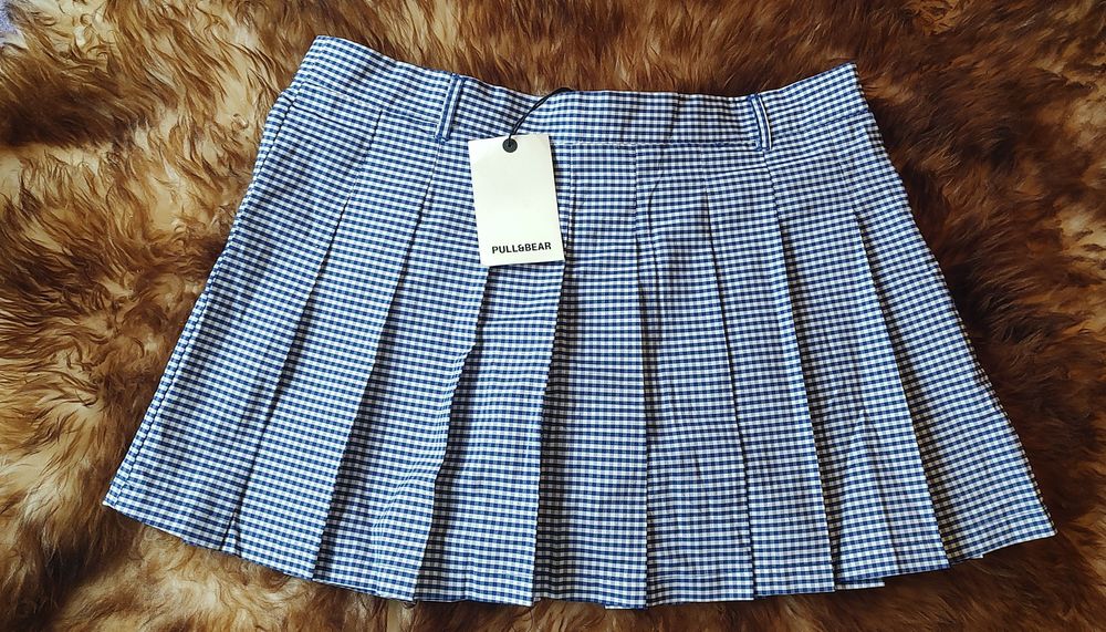 Nowa bawełniana spódniczka mini pull&bear r. XL