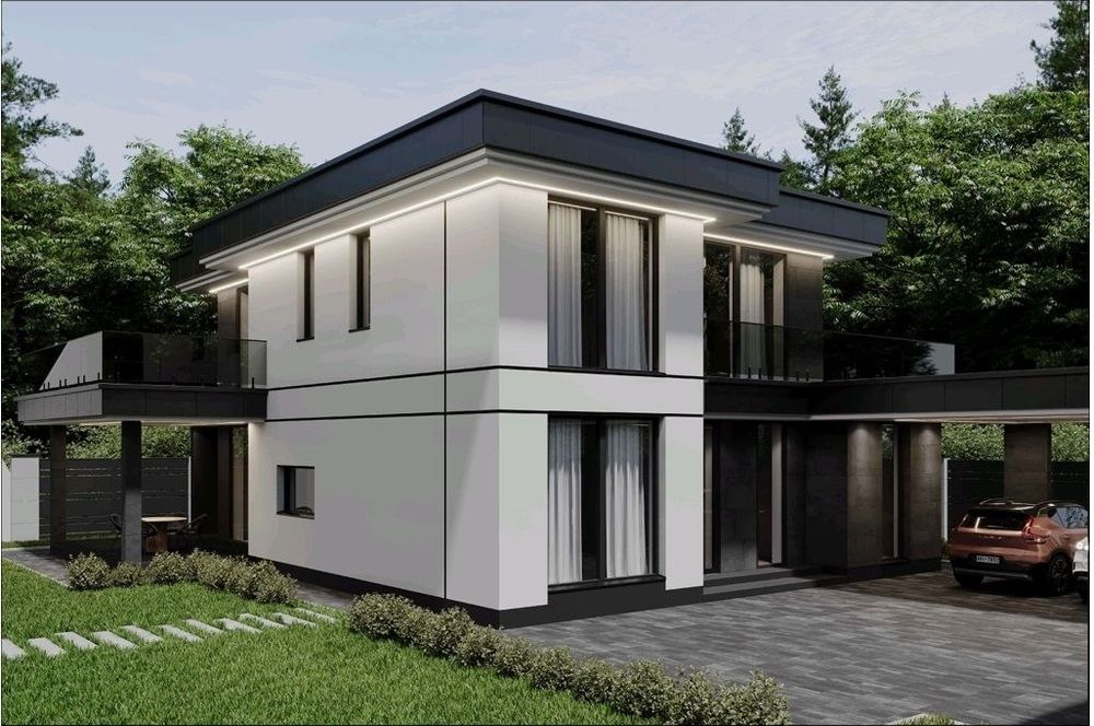 Будинок в КМ 210 м2 біля лісу басейн 2 будинок сауна 80 м с. Ходосівка