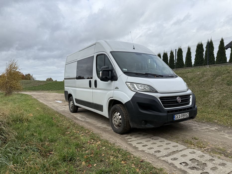 Fiat Ducato 2.3 brygadówka 7 osobowa