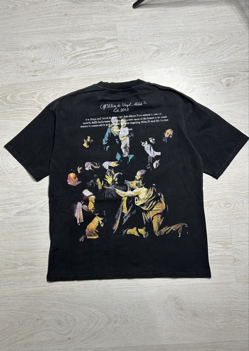 Футболка Off-White Caravaggio Meus Collection | футба Офф Вайт