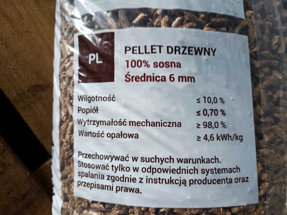 Pellet KREMENERGY 100% sosnowy – ENplus A1, możliwy transport, magazyn Będzin