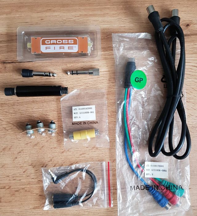 Zestaw elektroniki mostek Crossfire do połączenia kart graficznych