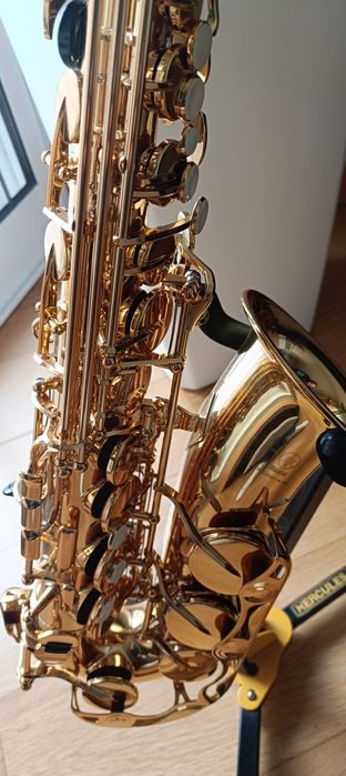 Saxofone Alto Yamaha YAS-280 COMO NOVO – Usado 2 vezes