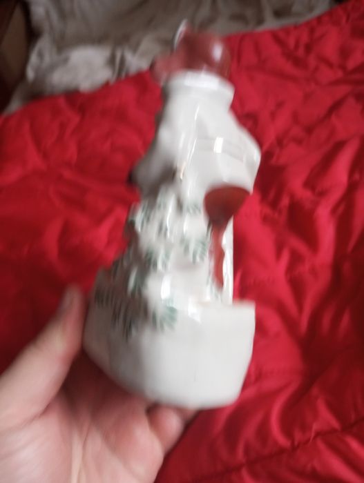 Статуэтка фарфоровая Лыжник 1950-е СССР