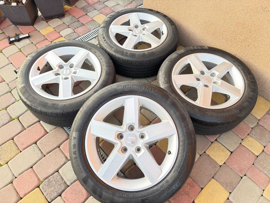 Тітанові діски Exip 5*112 R16 -Audi-Scoda-VW-Seat