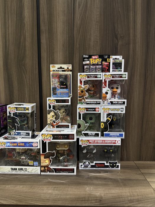 Funko Pop! Five nights at Freddy's/ Diablo/ League og Legends/ Pokemon