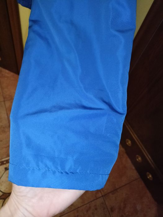 Stylowa kurtka damska niebieska L-XL