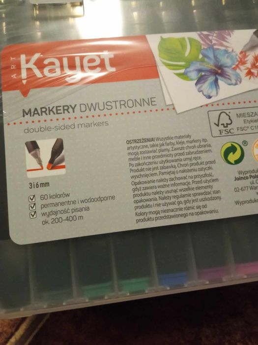 Nowe markery dwustronne Kayet