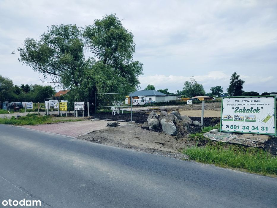 Działka budowlana 1200 m² Osiedle ekskluzywne ekologiczne energooszc