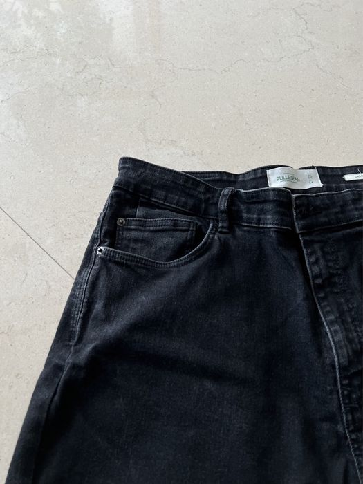 Calça preta carrot fit