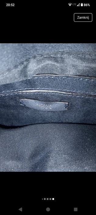 Granatowa torebka Parfois