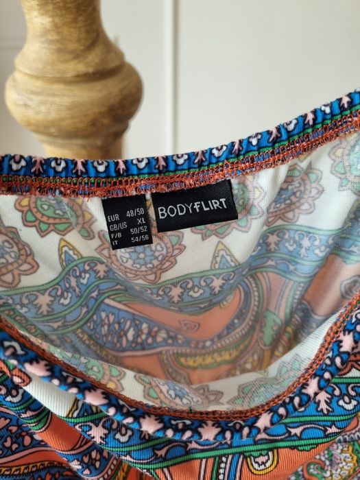 Sukienka Bonprix 48-50 boho plus size