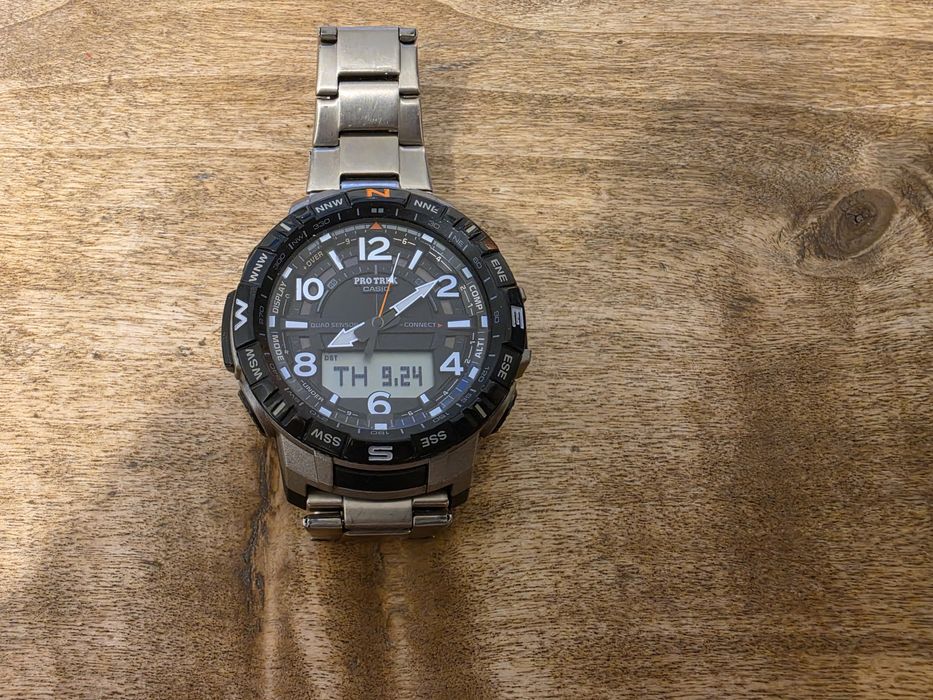Zegarek męski Casio Protrek Titanium PRT B50
