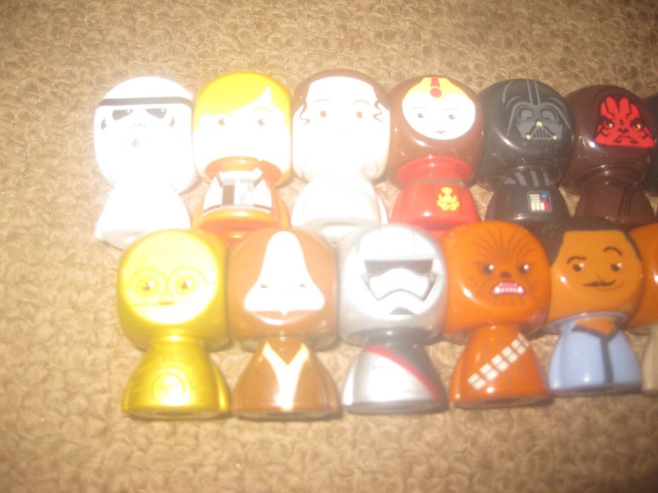 Lote 15 Figuras Star Wars Bustz (Campanha Continente 2017/2018)