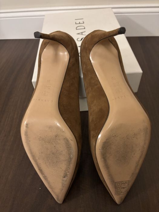 Casadei zamszowe szpilki  rozm. 40