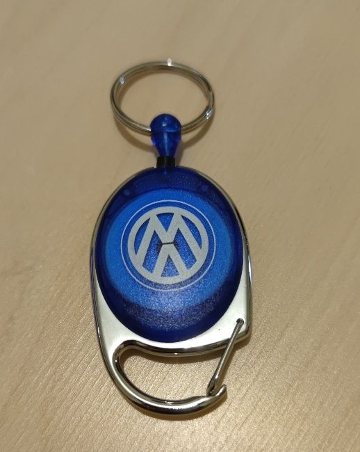 Porta-chaves com o logótipo da Volkswagen