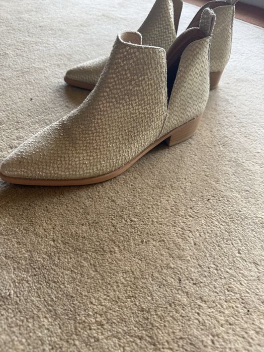 Botas douradas de camurca Zilian 40