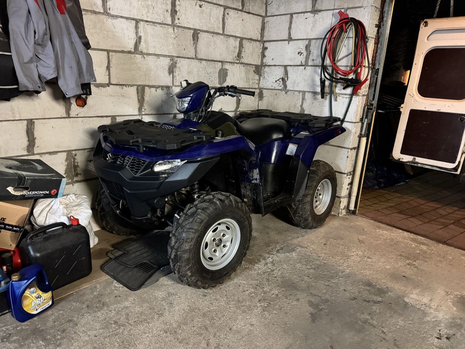 Wynajem quad ATV Bialystok i okolice Suzuki Kingquad