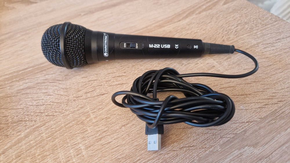 Mikrofon Omnitronic M-22 USB