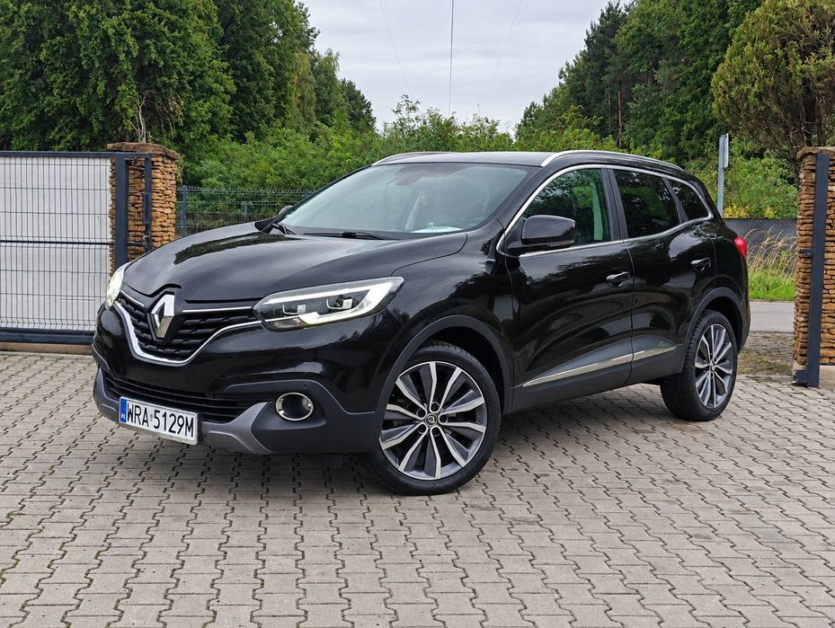 Renault Kadjar 1.6 Benzyna 2018 – BOSE | Kamera | Nawigacja | Półskóra | Zarejestrowany w PL