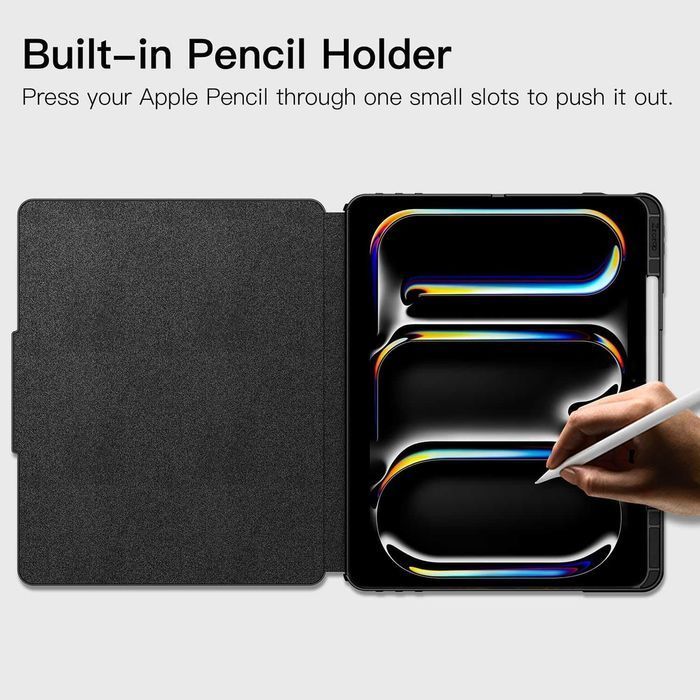 Ztotop Elegant Royal etui pancerne iPad Pro 12,9" 4/5/6 Pro 13 stojak