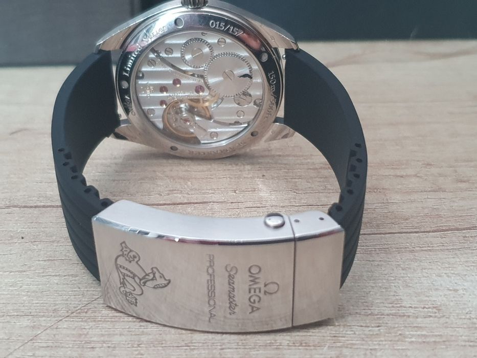 Full set Omega 49mm 18k złoto limitacja