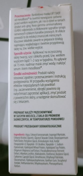 Sprzedam Nową Maskę do twarzy