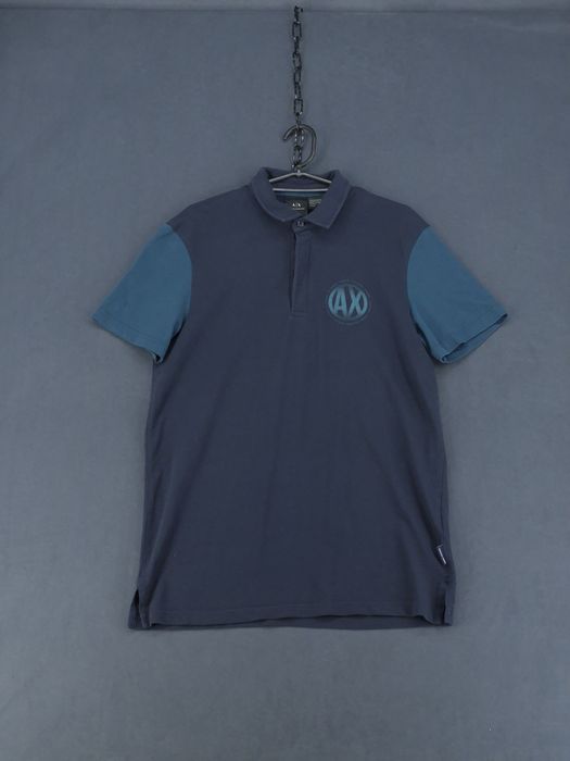 Armani Exchange koszulka polo logo kołnierzyk M