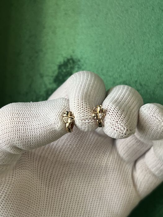 Сережки золото 585* проби, нові