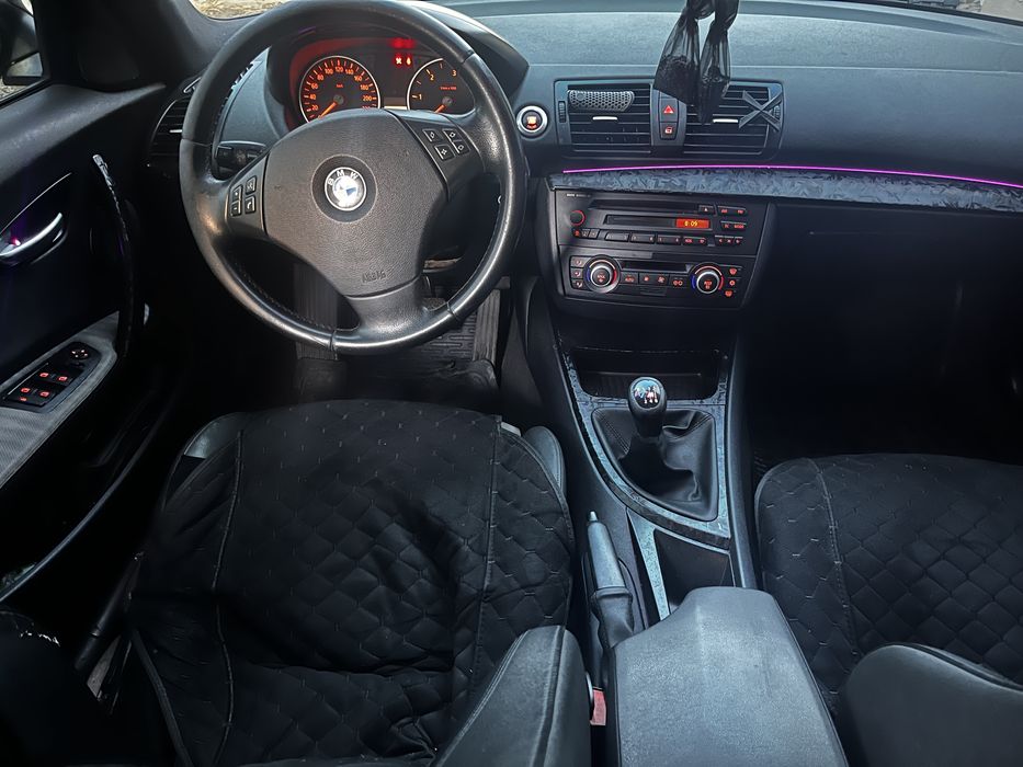 BMW 1 е87 на чіпі +даунпайп
