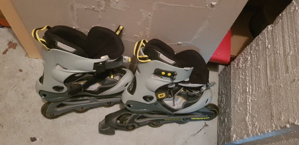 3 pares de Patins em Linha Decathlon