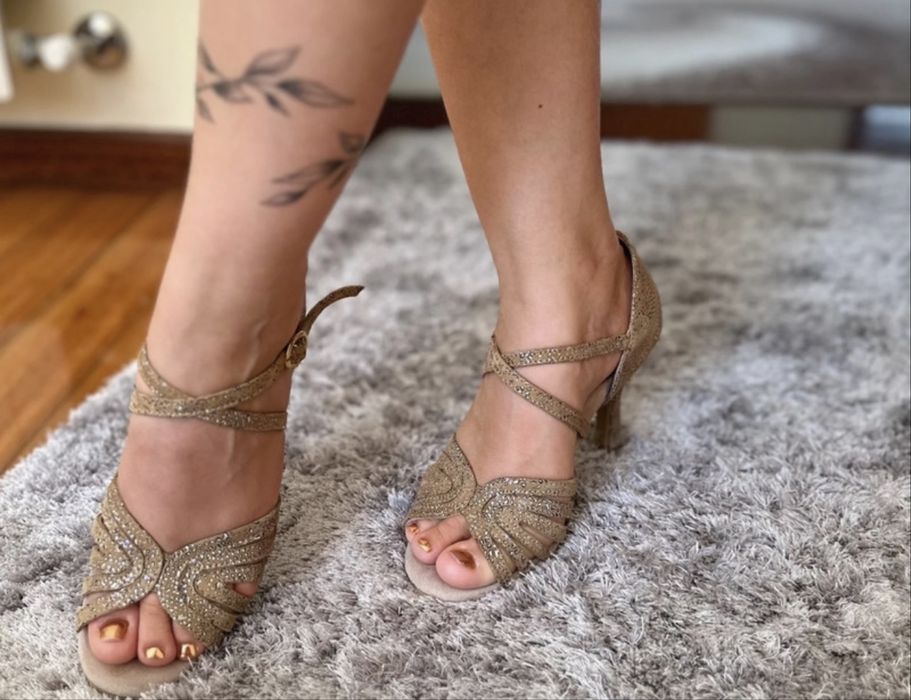 Sapato dança Latina