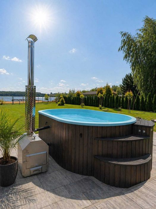 Basen Wolnostojący LAVA Pool, pełne wyposażenie Balia Jacuzzi Dostępne