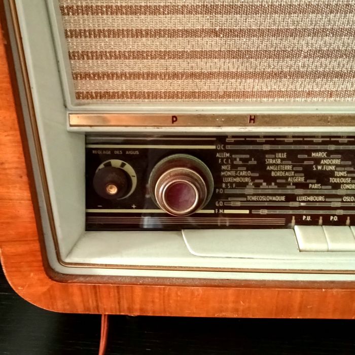 Rádio antigo Philips