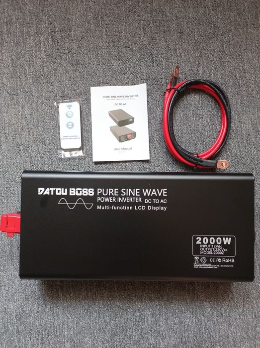 Інвертор DATOUBOSS 12-220v 2000w