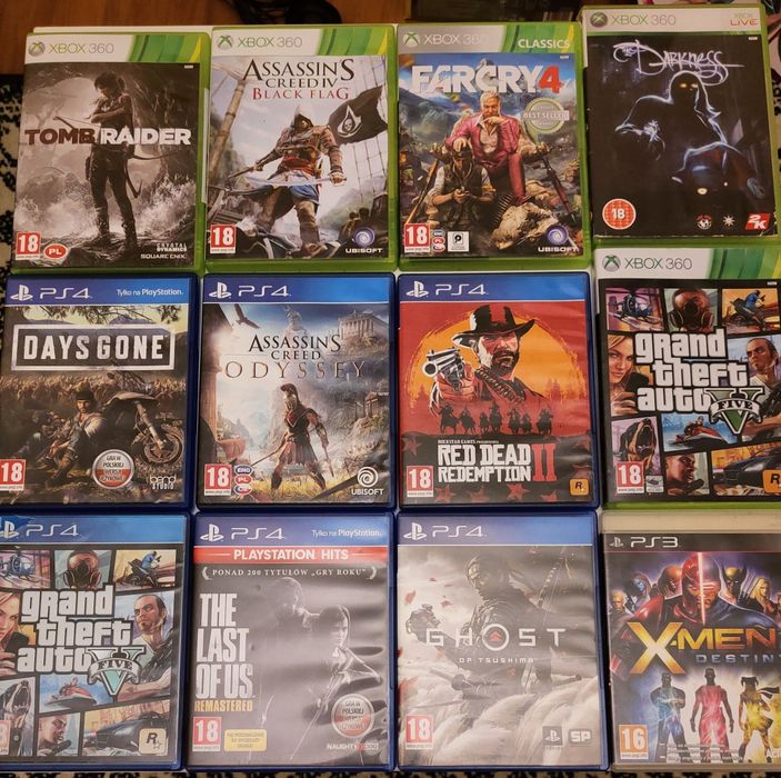 Gry PS4, PS3, Xbox 360
