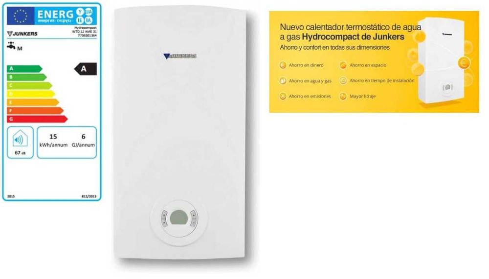 Esquentador Junkers (inteligente)