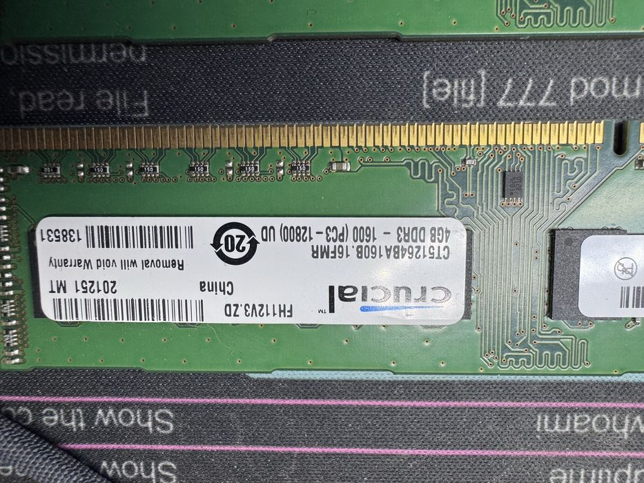 Оперативна памʼять Crucial