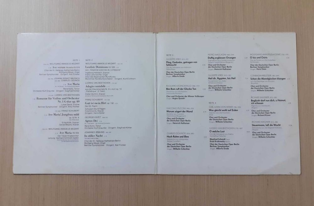 Coros e Árias Célebres (Vinil)