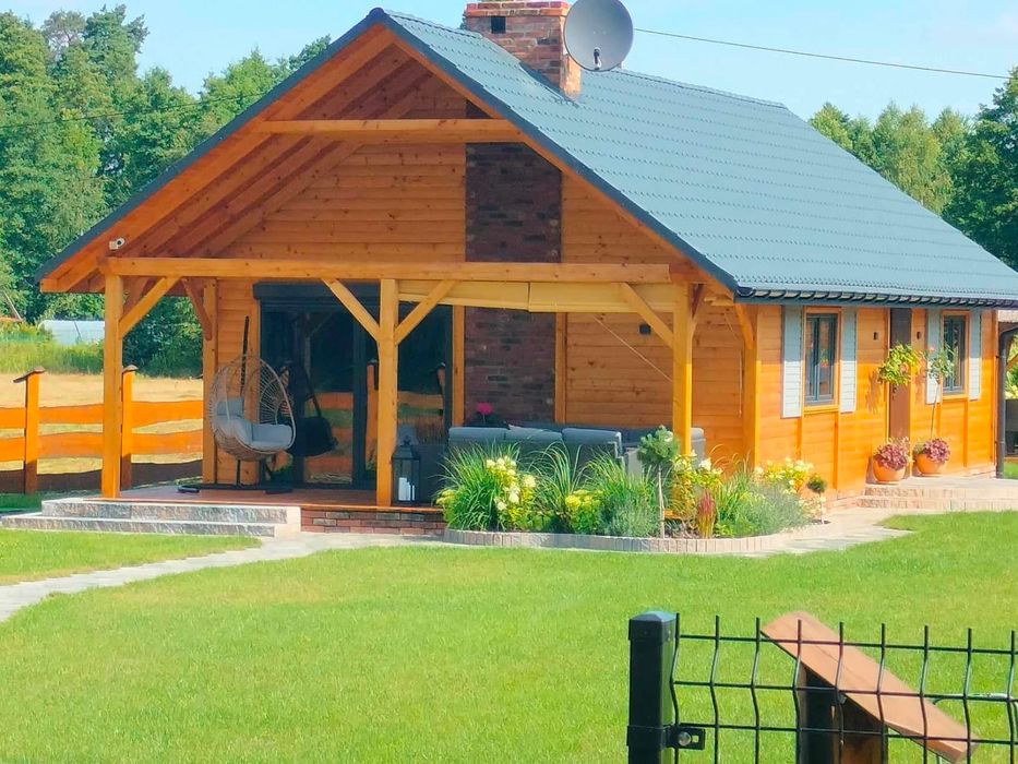 Chatka Trapera Marki z Balią i Sauną