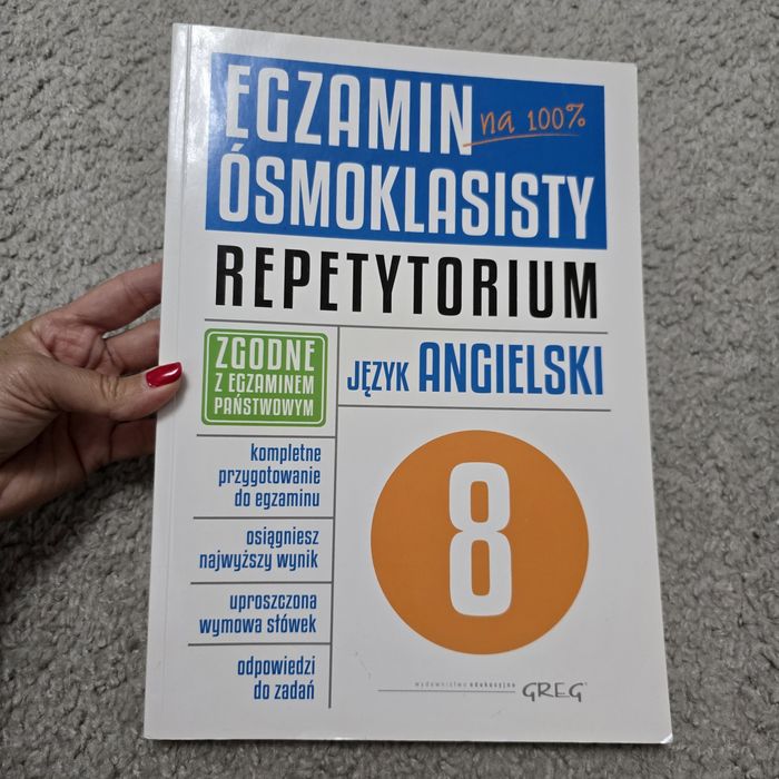 Repetytorium język angielski 8
