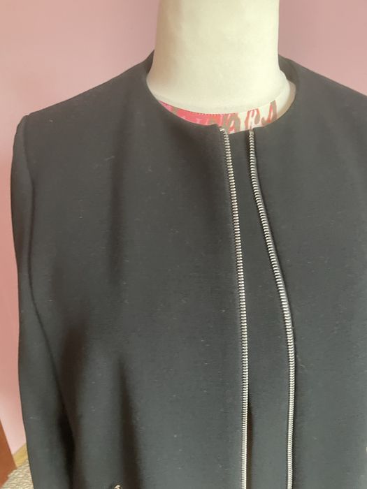 Flauszowy plaszcz polskiej produkcji  42/44/46